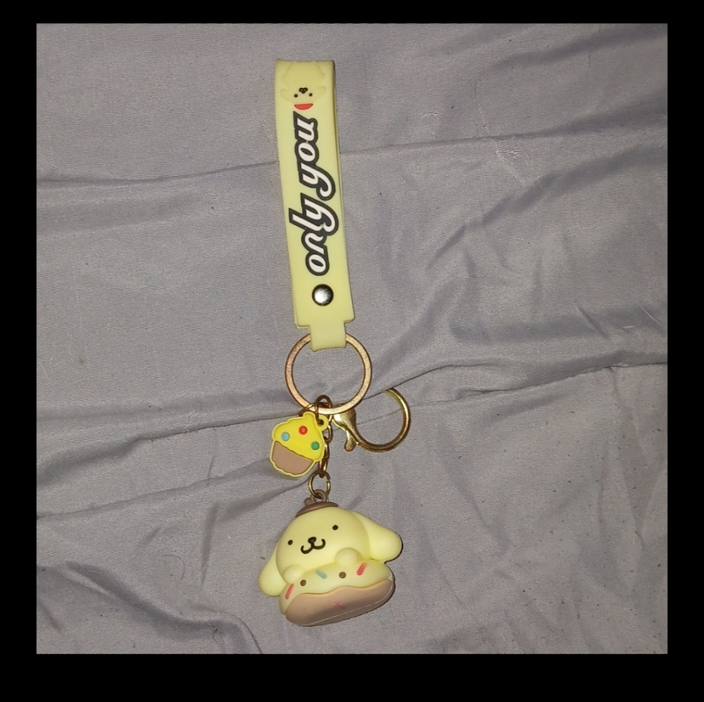 Pompompurin Sanrio Keycahin